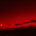 Mesiačik zapadá...