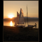 Zapad slunce na Lipne