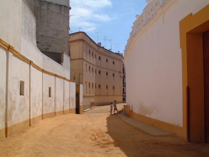 Plaza de toros v Seville - atrakce pro turisty