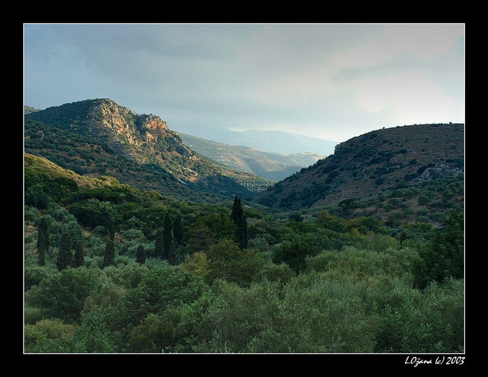 Kréta-světlo a stín