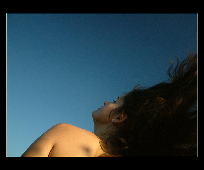 Diving in the sun