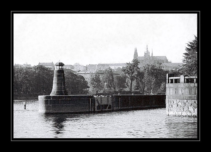 Vltavské retro panorama