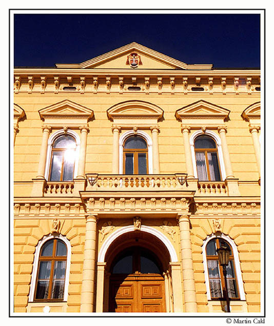 Průčelí domu v Nitře