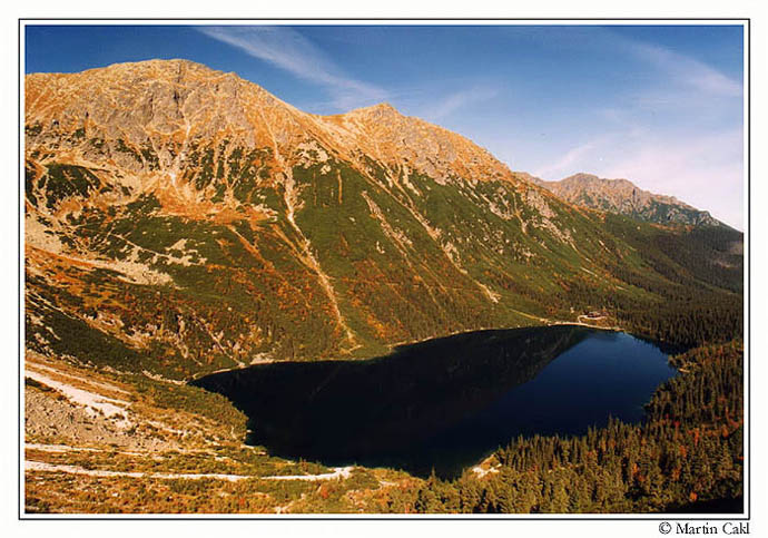Mořské oko-celkový pohled