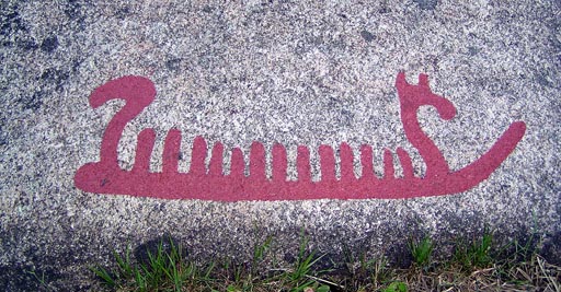 Skalní kresby - Jižní Norsko