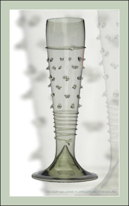 číše českého typu, 14. století