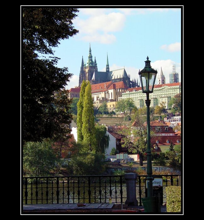 Podzimní Pražský hrad