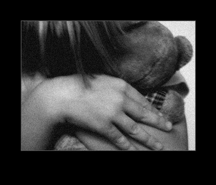 ...strach...