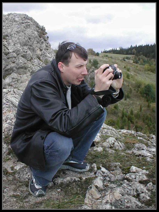 Prichytený pri čine... :)