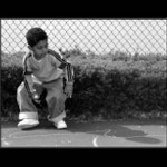 Hřiště VI - kluk a jeho stín