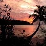 Západ slunce v Thajsku