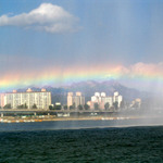 Seoul v duhovém oparu