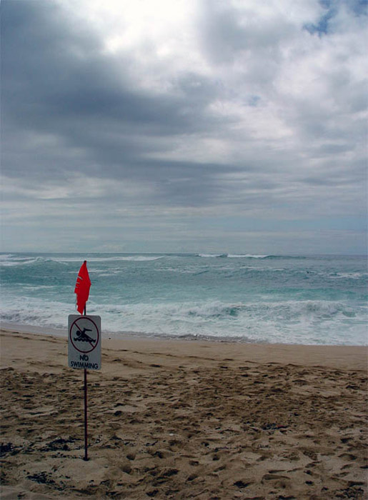 NO swiming