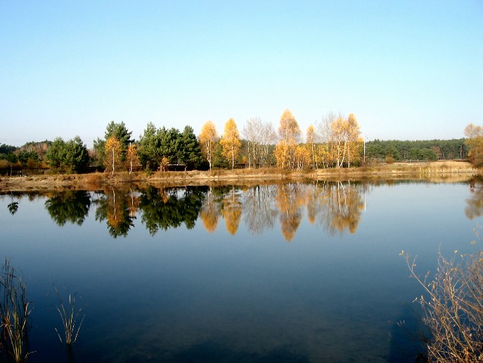 Podzim na jezírku