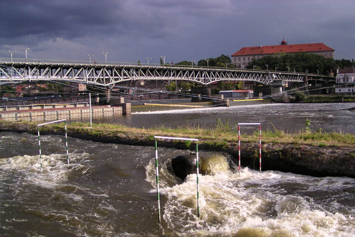Roudnice před bouřkou