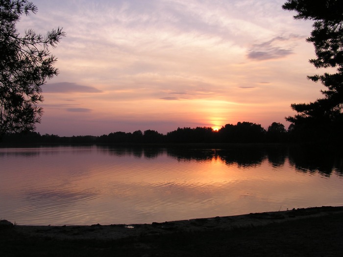 Západ slunce H.Pěna