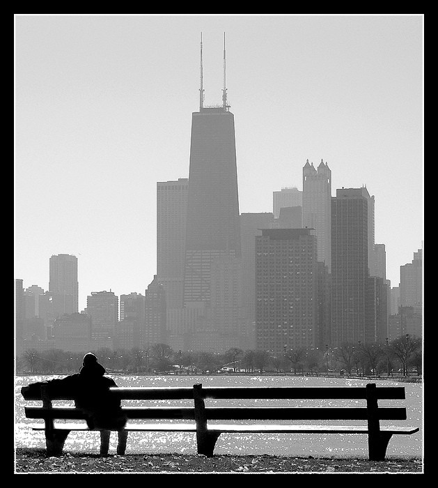 u Michiganskeho jezera