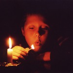 Večer při svíčce