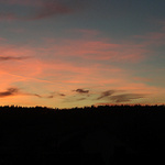 Zapadlo a ještě svítí