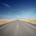 Silnice ve státě Wyoming, USA