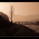 Ústecká zdymadla, hrad Střekov