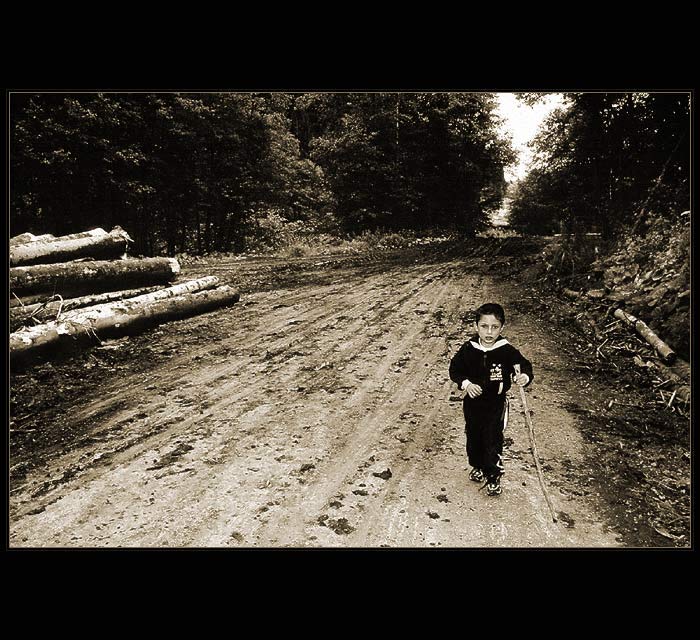 :abandoned children - life goes on...