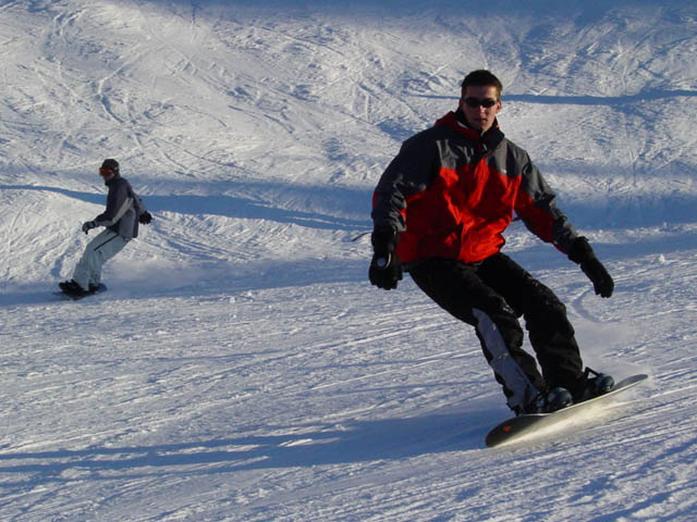 Na snowboardu