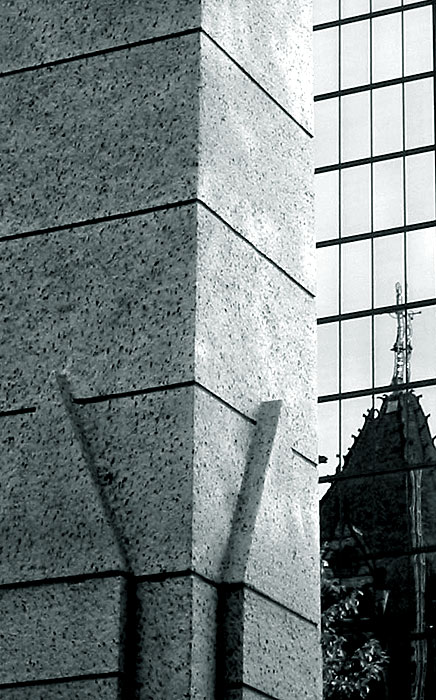 Copley Square - Granite Over Glass 2