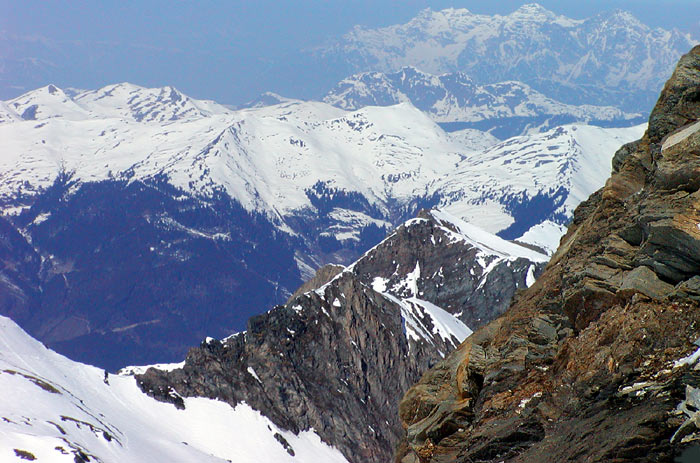 Vrcholek Kitzsteinhorn