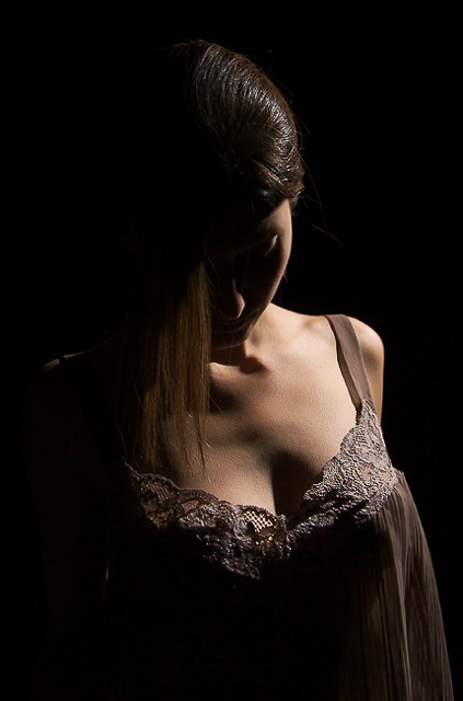 In darkness