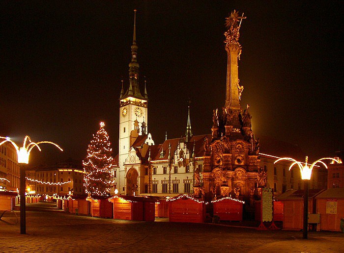 Olomoucké vánoční náměstí