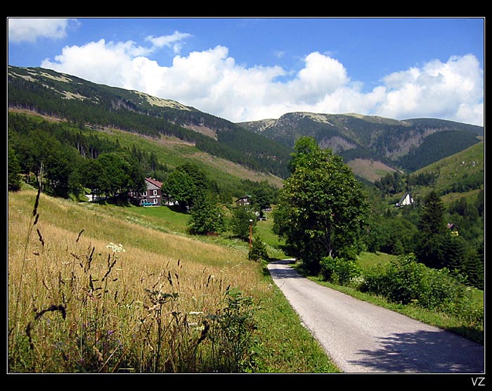 Špindl - údolí