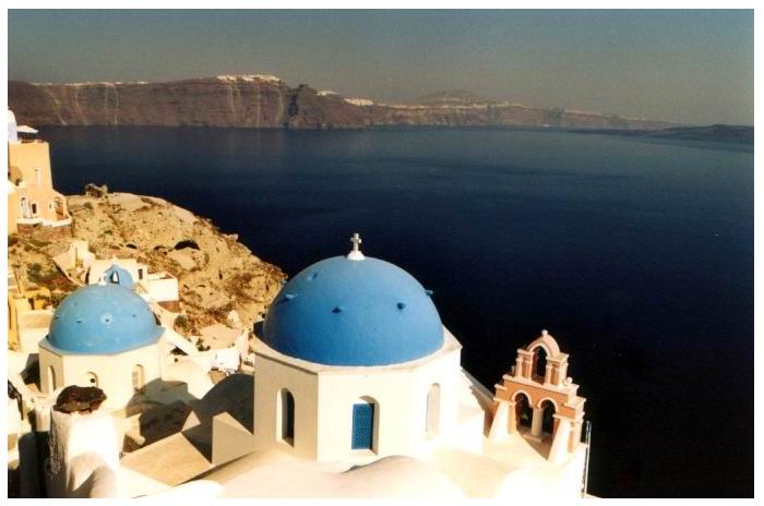 Santorini island