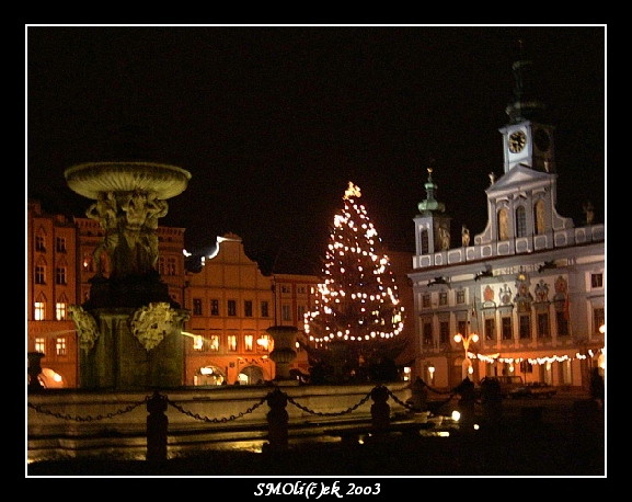 - Vánoce 2oo3 - České Budějovice - Náměstí -
