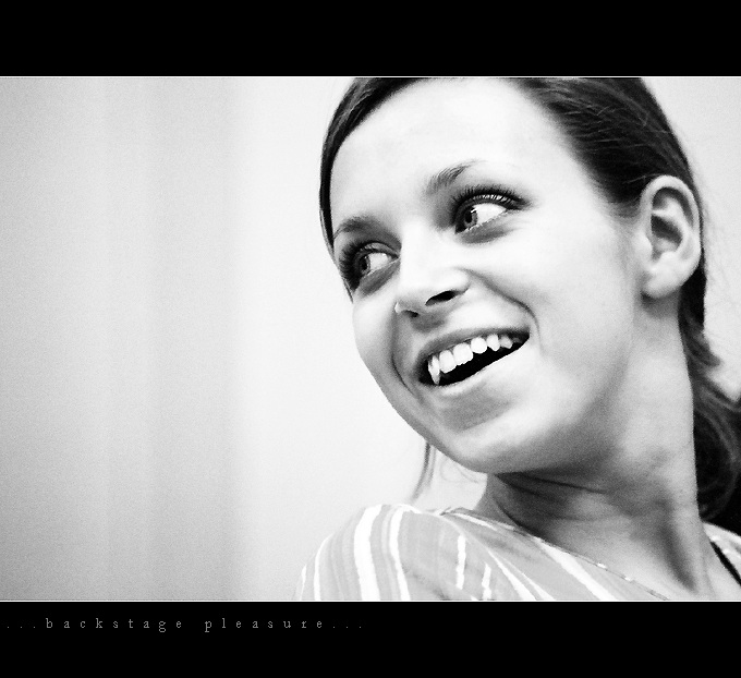 ...backstage pleasure...