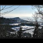 Zasněžené Středohoří