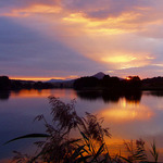 Západ slunce za Ronovem