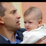 My little son, don't cry... Be happy !