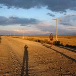 Pozdni odpoledne v Kyrgyzstanu