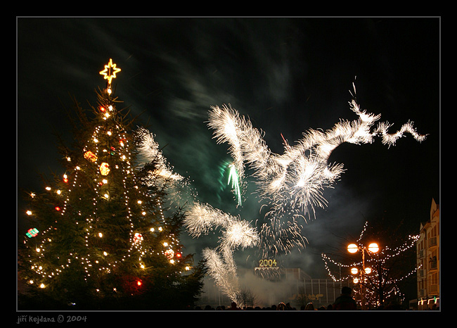 0hňostroj ve Štětí