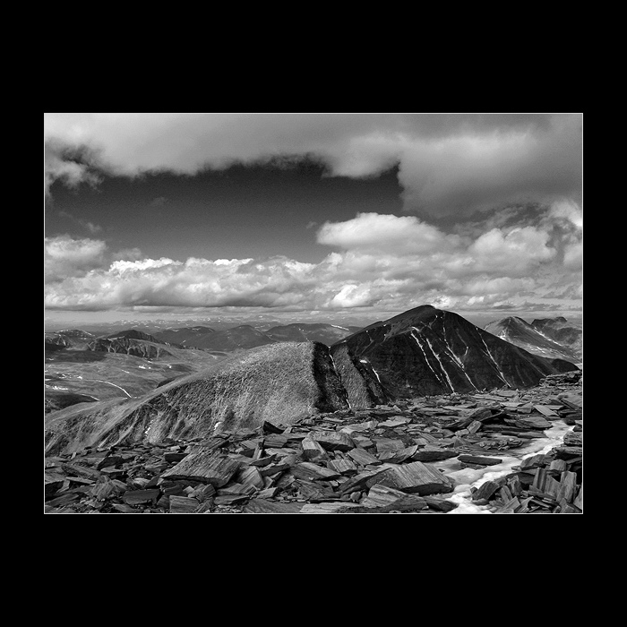 Norsko v b&w - serie 6/1.Rondane