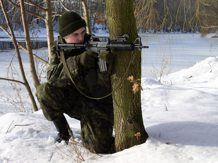 Bojovník airsoftu