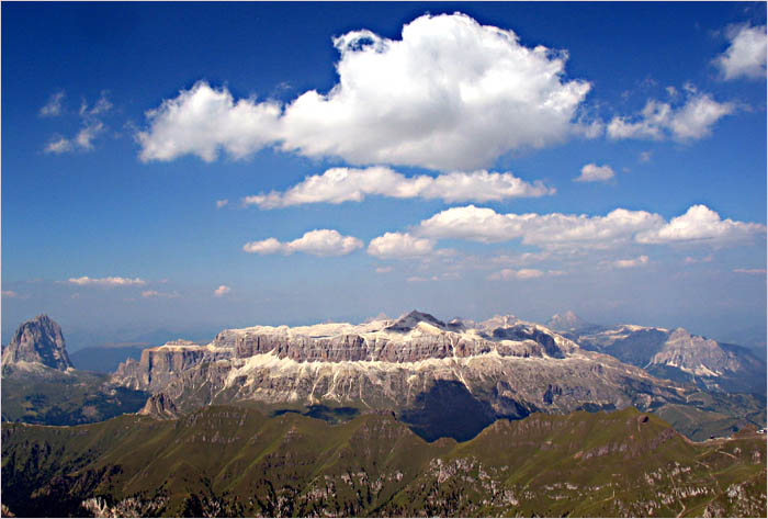 z vrcholu Marmolady