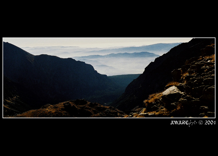 .: Tatry - pohľad na Slovensko :.