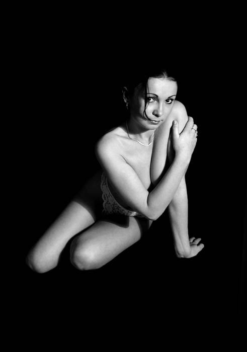 ...out of the dark...