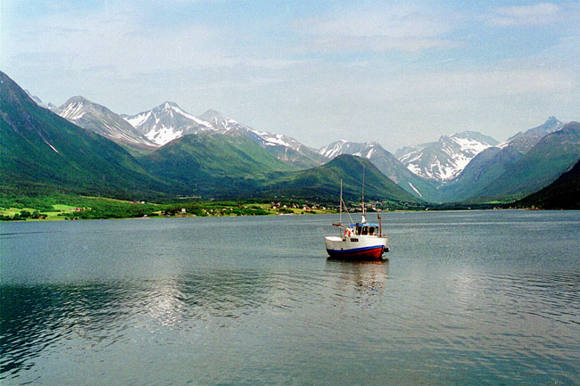 Jezero Andalsnes - Norsko