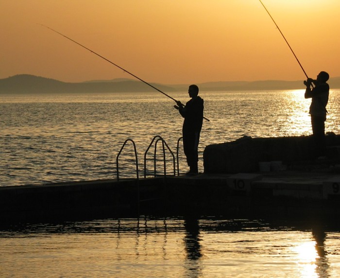 Chorvátsko-Zadar: Večerná rybačka