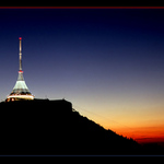 Soumrak na Ještědu