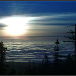 Východ nad inverzí