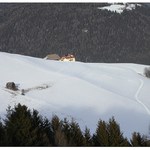 Zasnežená krajinka